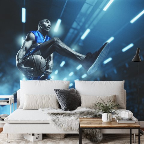 Fototapeta Koszykarz W Locie