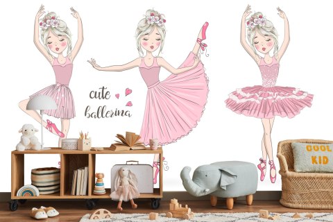 Fototapeta Różowe Tancerki