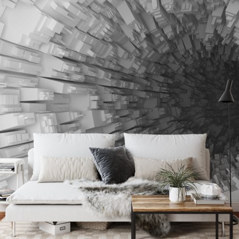 Fototapeta Abstrakcyjny Tunel 3D