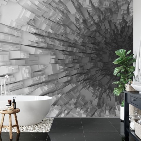 Fototapeta Abstrakcyjny Tunel 3D