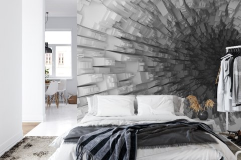 Fototapeta Abstrakcyjny Tunel 3D