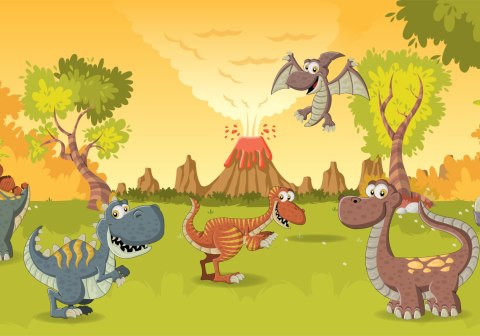 Fototapeta Bajkowe Dinozaury