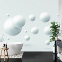 Fototapeta Białe Duże I Małe Kule