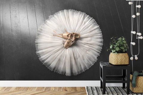 Fototapeta Buty Do Baletu Na Białej Tutu