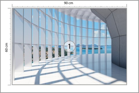 Fototapeta 3D Tunel - Piękny Widok