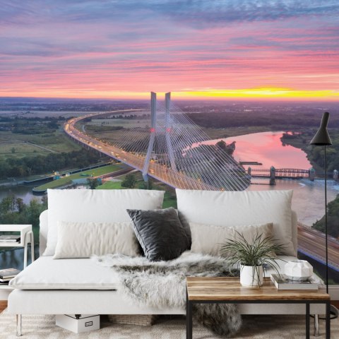 Fototapeta Most Rędziński We Wrocławiu