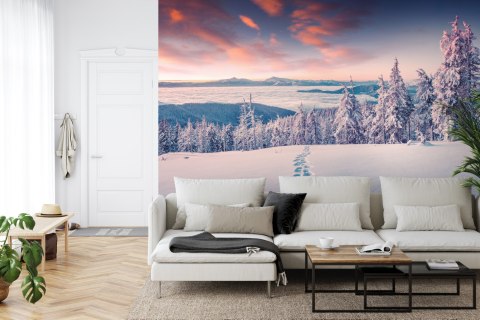 Fototapeta Zima W Górach