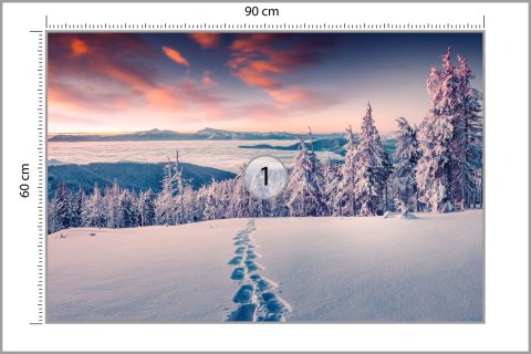 Fototapeta Zima W Górach