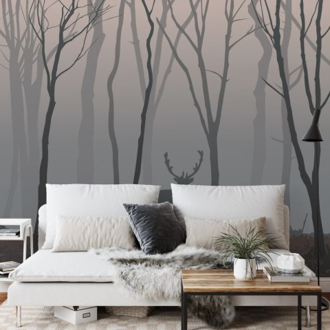 Fototapeta Jeleń W Lesie