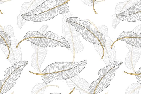 Fototapeta Liście Do Salonu