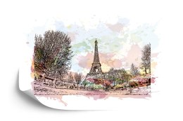 Fototapeta Paryż Wieża Eiffla