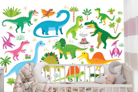 Fototapeta Dinozaury Jak Z Kreskówki