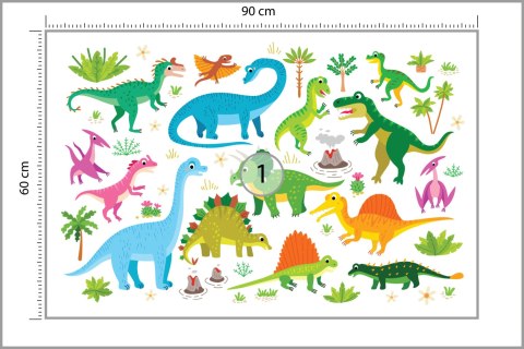 Fototapeta Dinozaury Jak Z Kreskówki