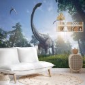 Fototapeta Realistyczny Dinozaur W Słońcu
