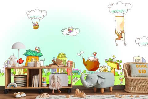 Fototapeta Dla Dzieci - Miasteczko