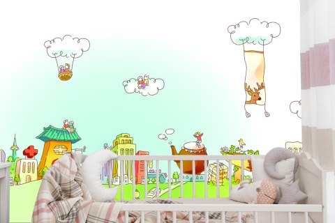 Fototapeta Dla Dzieci - Miasteczko