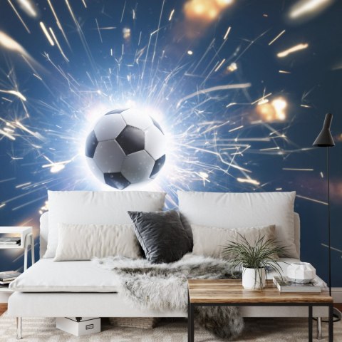 Fototapeta Piłka Wśród Iskier