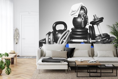 Fototapeta Sprzęt Sportowy Do Kulturystyki