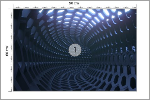 Fototapeta 3D Tunel - Abstrakcja