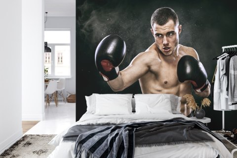 Fototapeta Bokser Muay Thai