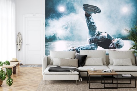 Fototapeta Tancerz Breakdance Podczas Występu