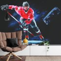 Fototapeta Trenujący Hokeista
