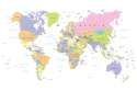 Fototapeta Mapa Świata