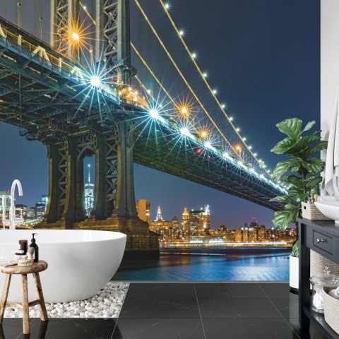 Fototapeta Most Nocą