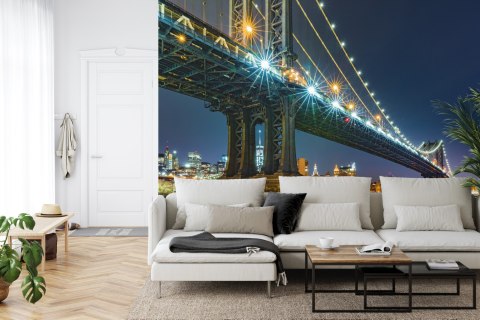 Fototapeta Most Nocą