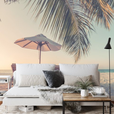 Fototapeta Plaża Ocean Palmy