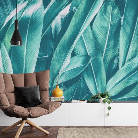 Fototapeta Egzotyczne Liście Vintage