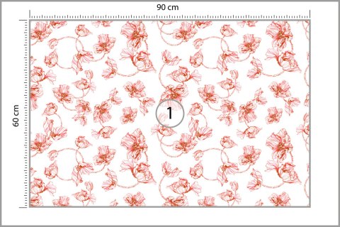 Fototapeta Maki Akwarela