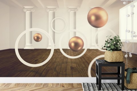 Fototapeta Nowoczesne Kule 3D