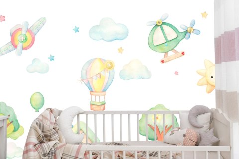 Fototapeta Akwarelowe Miasteczko