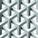 Tapeta Geometryczna, Efekt 3D, Z Głębią, Do Salonu