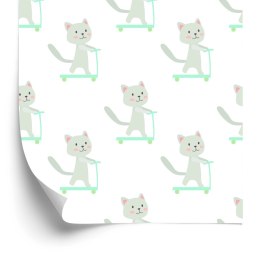 Tapeta Kotki Na Hulajnogach