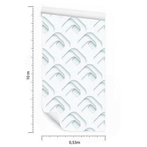 Tapeta Nowoczesna, Optyczna, Efekt 3D, Do Sypialni