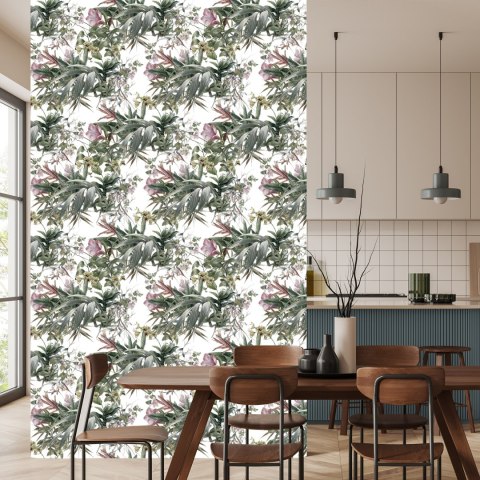 Tapeta Kwiaty Akwarela