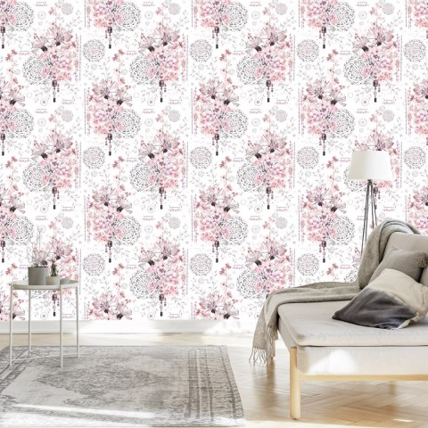 Tapeta Kwiaty I Ornamenty