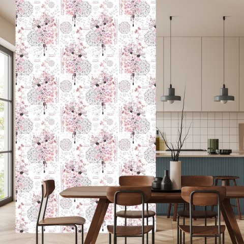 Tapeta Kwiaty I Ornamenty