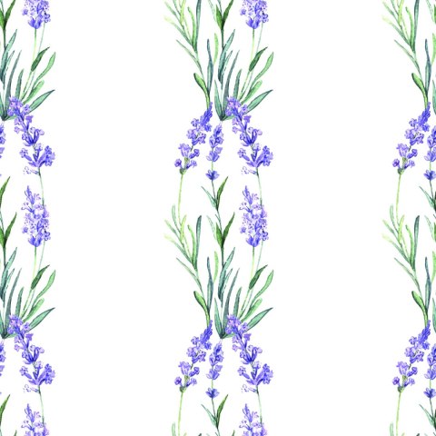 Tapeta Lawenda Kwiaty