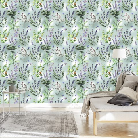 Tapeta Natura Kwiatów Lawendy