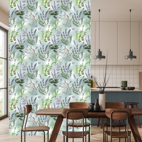 Tapeta Natura Kwiatów Lawendy