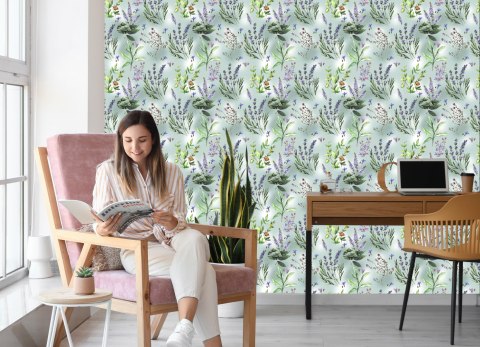 Tapeta Natura Kwiatów Lawendy