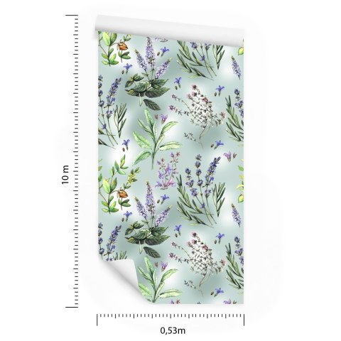 Tapeta Natura Kwiatów Lawendy