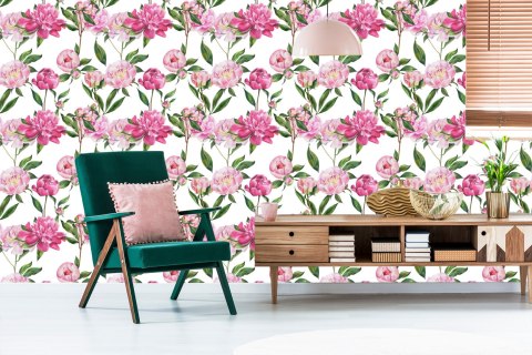 Tapeta Naturalne Piwonie