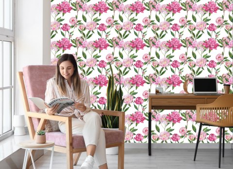 Tapeta Naturalne Piwonie