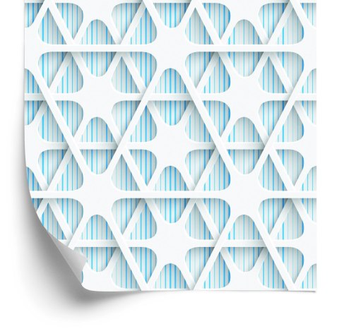 Tapeta Optyczna, Geometryczna 3D, Do Sypialni