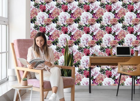 Tapeta Piękne Angielskie Róże