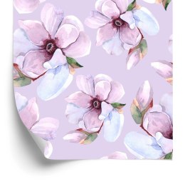 Tapeta Piękne Kwiaty Malowane Akwarelą